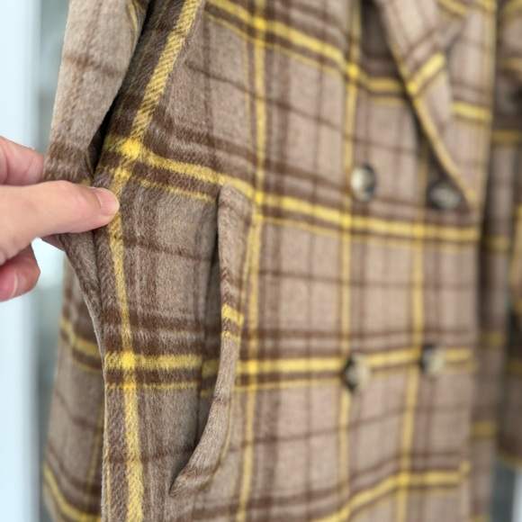 NWT Sadie & Sage Jenny Plaid Double Breasted
Coat - S - Picture 11 of 14